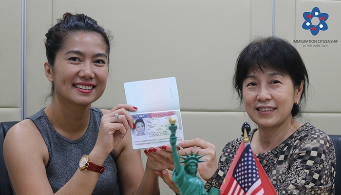 Visa thành công sau 8 tháng mở hồ sơ tại công ty Di trú và Quốc tịch