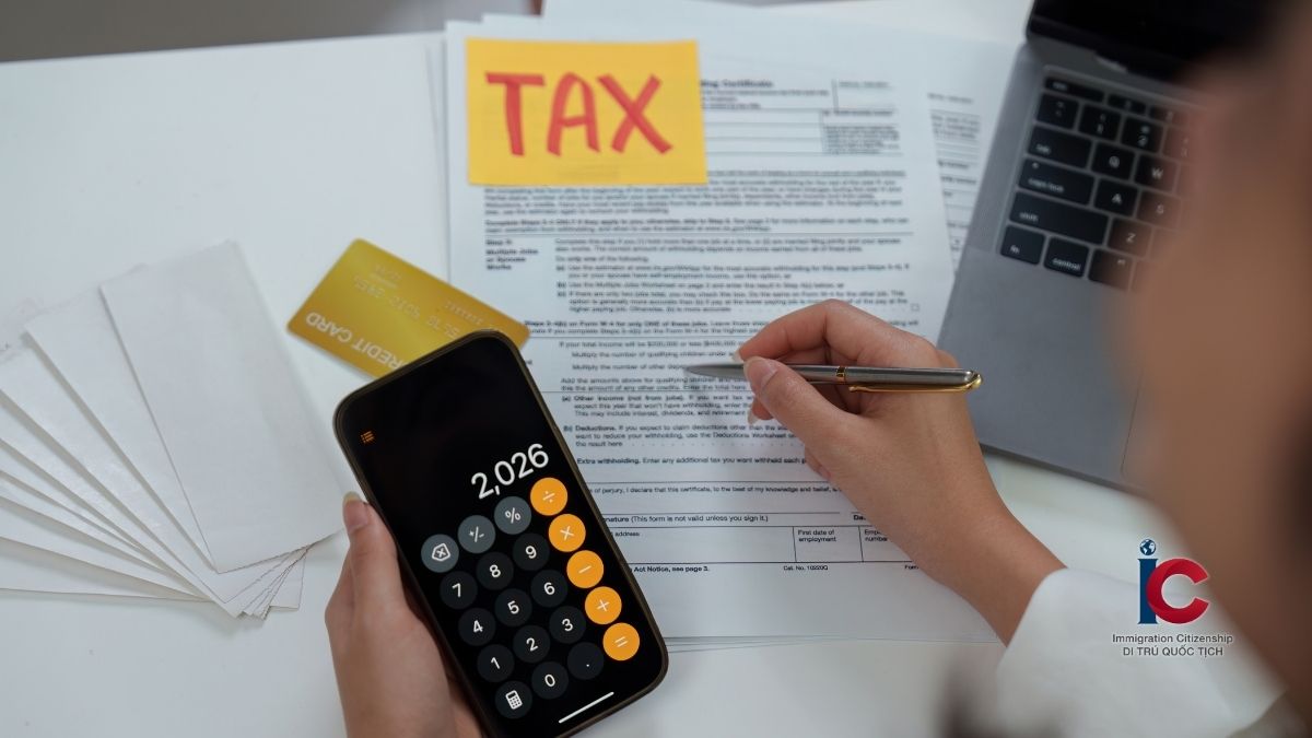 Có quốc tịch Mỹ đi nước ngoài phải khai thuế