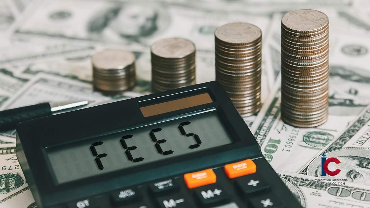 Tổng quan các chi phí bắt buộc từ chính phủ khi bảo lãnh vợ chồng sang Mỹ
