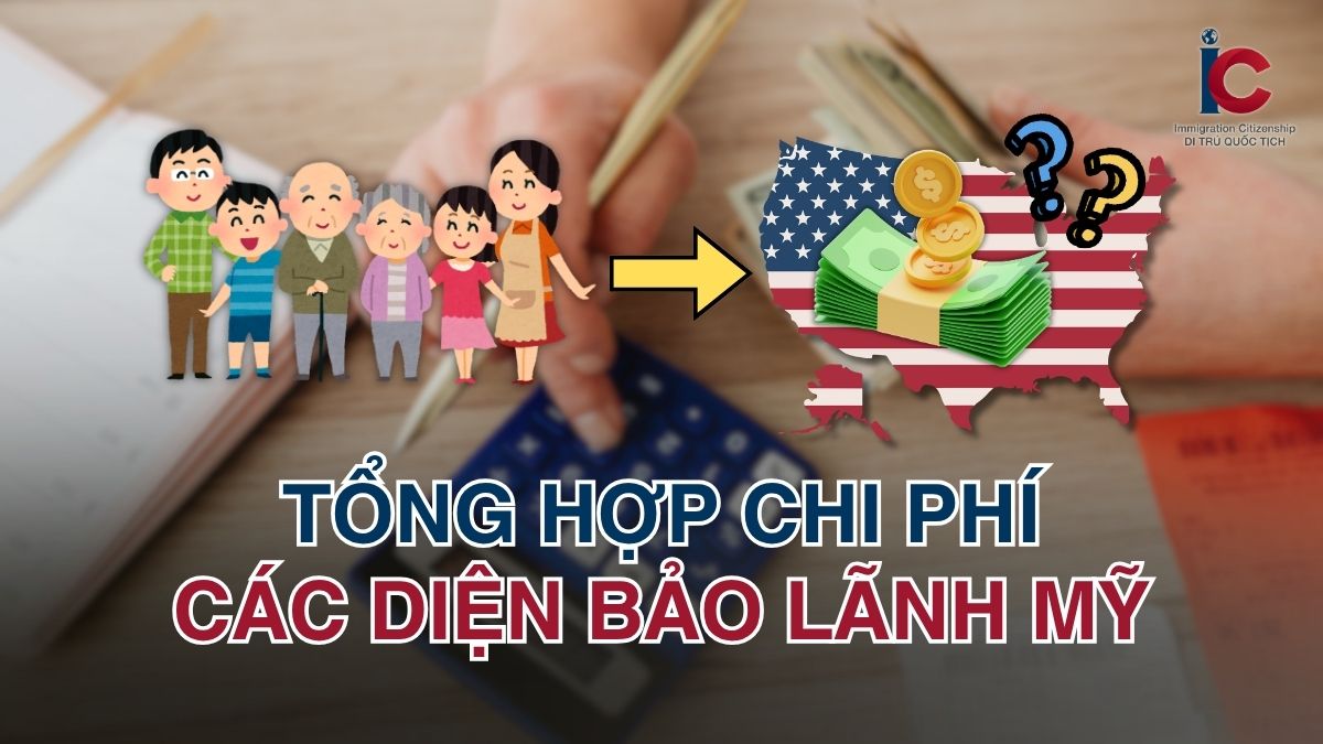 Tổng hợp chi phí bảo lãnh người thân đi Mỹ mới nhất