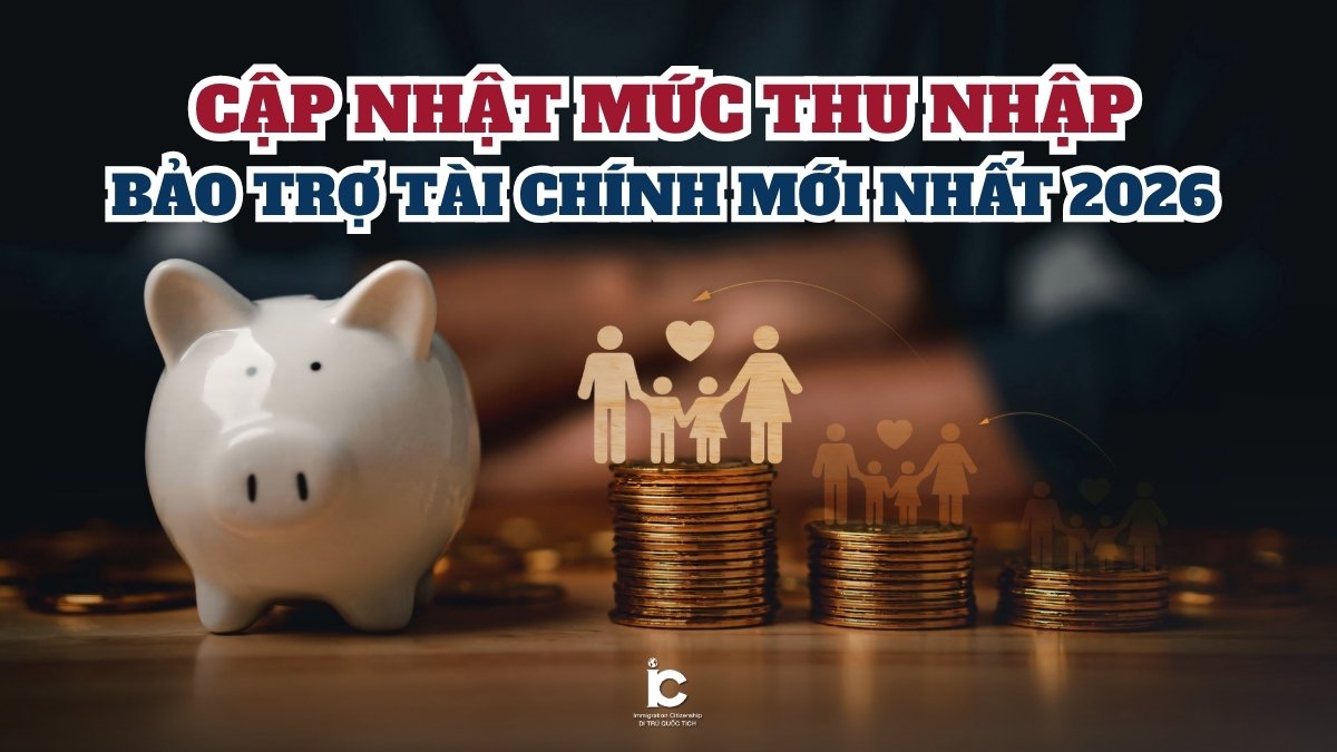 Mức thu nhập bảo trợ tài chính mới nhất